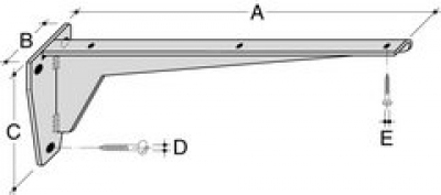 170mm Ausladung